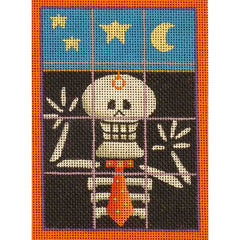 Rebecca Wood Designs Scully Window Needlepoint Canvas