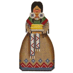 Rebecca Wood Designs Mother Indian Needlepoint Canvas