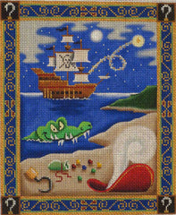 Rebecca Wood Designs Peter Pan Needlepoint Canvas