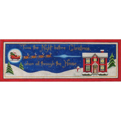 Rebecca Wood Designs Twas The Night Needlepoint Canvas