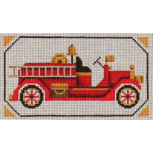 Rebecca Wood Designs Fire Engine Needlepoint Canvas
