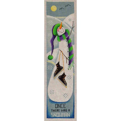 Rebecca Wood Designs Winter Snowman Needlepoint Canvas