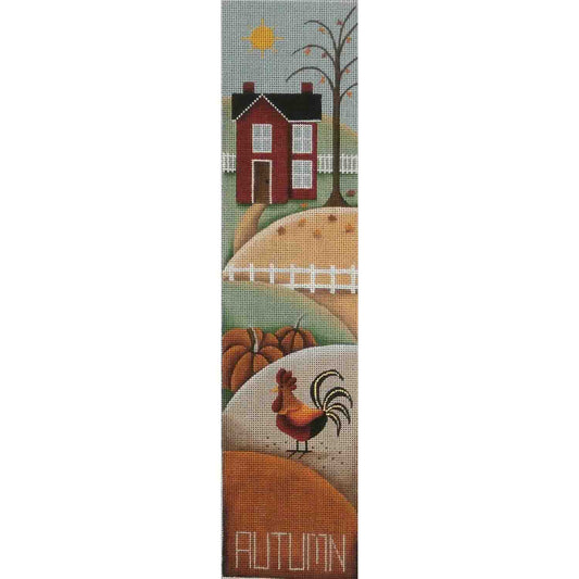 Rebecca Wood Designs XL Autumn Insert Needlepoint Canvas