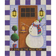 Rebecca Wood Designs January Entryway Needlepoint Canvas