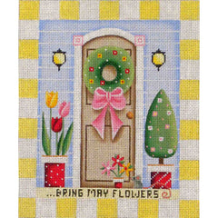 Rebecca Wood Designs May Entryway Needlepoint Canvas