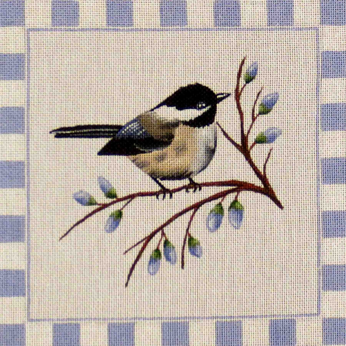 Rebecca Wood Designs Chickadee Needlepoint Canvas