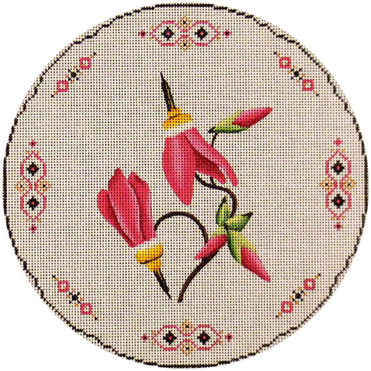 Rebecca Wood Designs Shooting Star Needlepoint Canvas