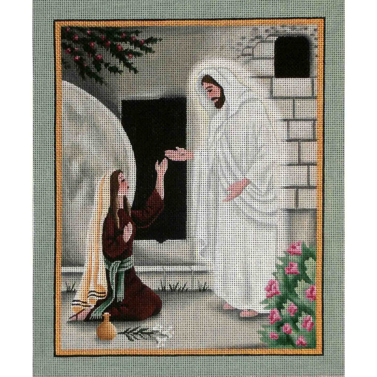 Rebecca Wood Designs He is Risen Needlepoint Canvas