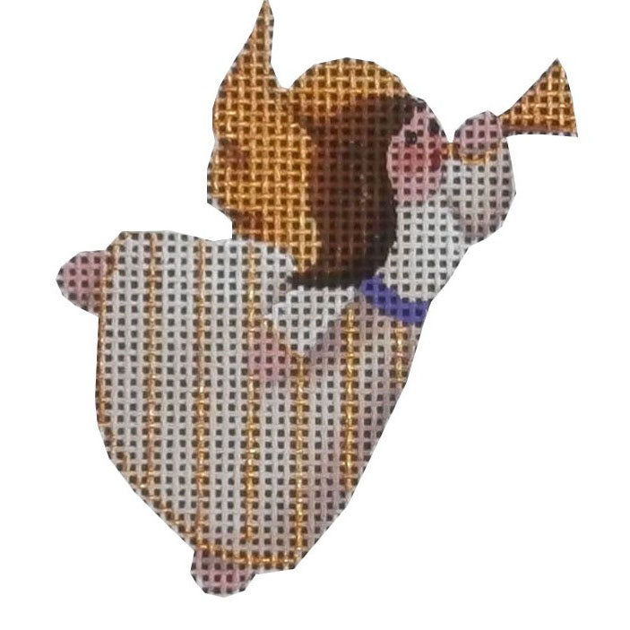 Rebecca Wood Designs Advent Angel Three Needlepoint Canvas