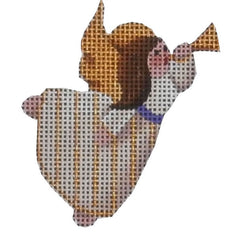 Rebecca Wood Designs Advent Angel Three Needlepoint Canvas