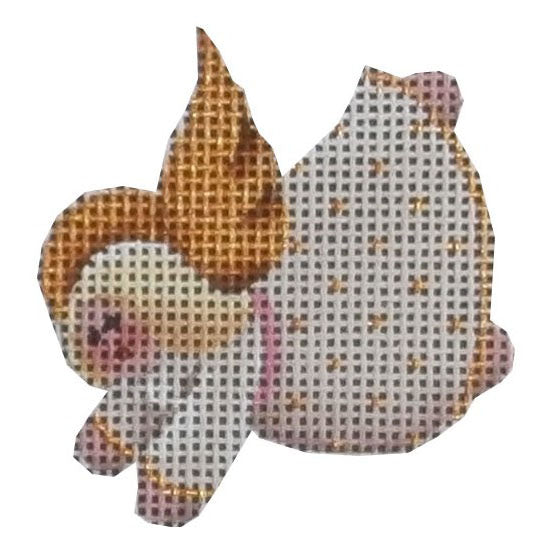 Rebecca Wood Designs Advent Angel One Needlepoint Canvas