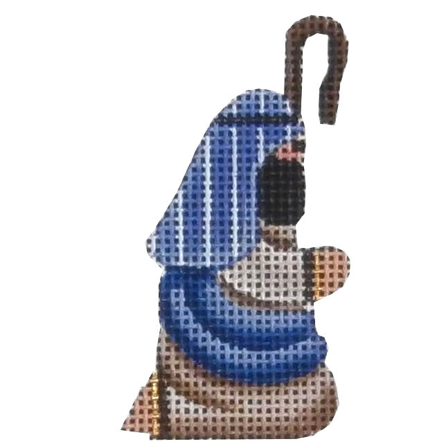 Rebecca Wood Designs Advent Shepherd Needlepoint Canvas