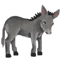 Rebecca Wood Designs Advent Donkey Needlepoint Canvas
