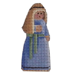 Rebecca Wood Designs Advent Shepherd Boy Needlepoint Canvas
