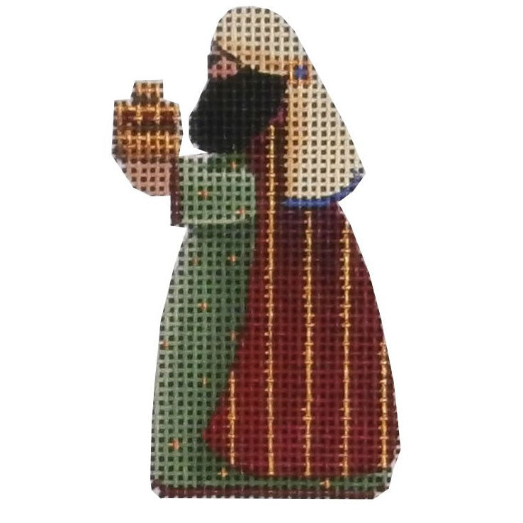 Rebecca Wood Designs Advent Magi Three Needlepoint Canvas