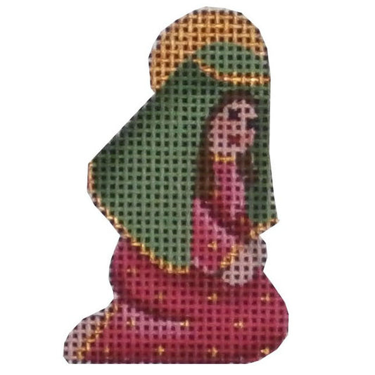 Rebecca Wood Designs Advent Mary Needlepoint Canvas