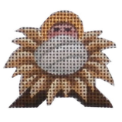 Rebecca Wood Designs On The Roofman Needlepoint Canvas