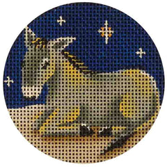 Rebecca Wood Designs Nativity Donkey Needlepoint Canvas
