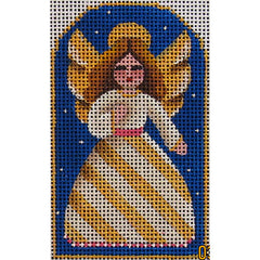 Rebecca Wood Designs Angel in Yellow Frock Needlepoint Canvas