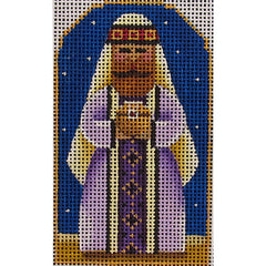 Rebecca Wood Designs Lavender Magi Needlepoint Canvas