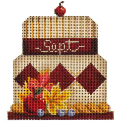 Rebecca Wood Designs September Baby Cake Needlepoint Canvas