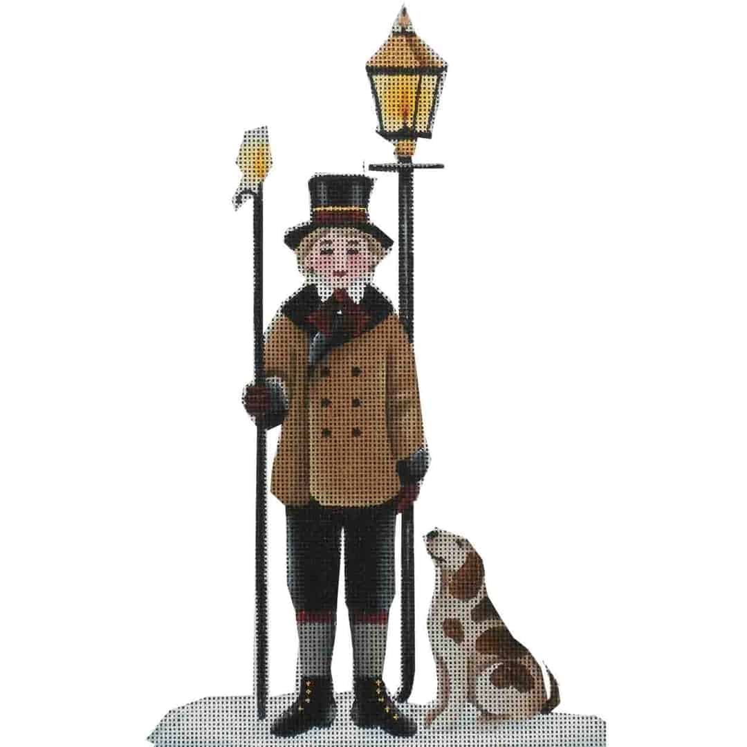 Rebecca Wood Designs Lamp Lighter Needlepoint Canvas
