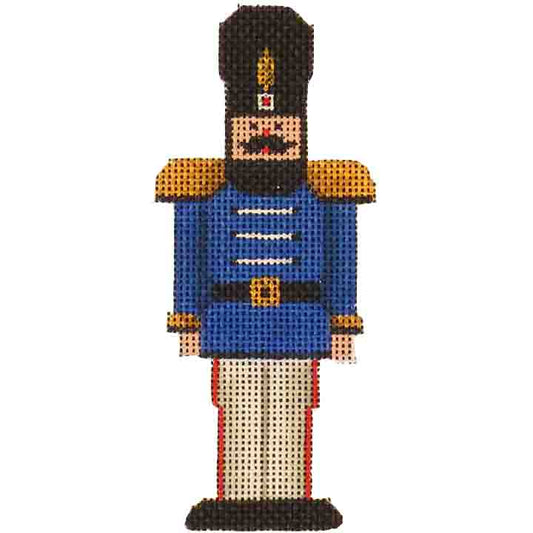Rebecca Wood Designs Blue Soldier Needlepoint Canvas