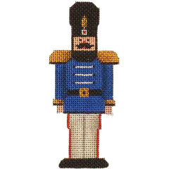 Rebecca Wood Designs Blue Soldier Needlepoint Canvas