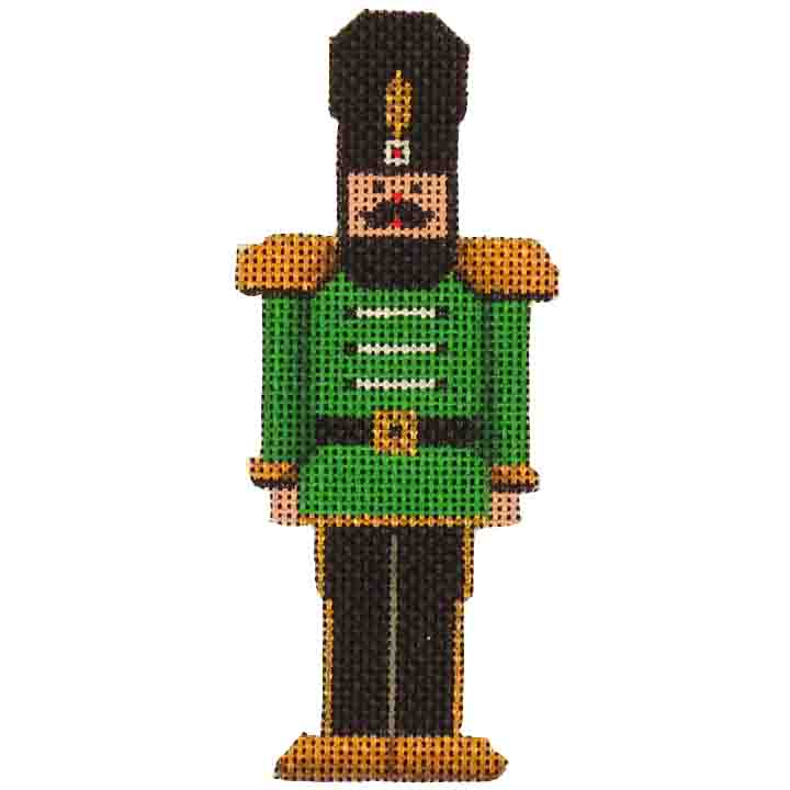 Rebecca Wood Designs Green Soldier Needlepoint Canvas