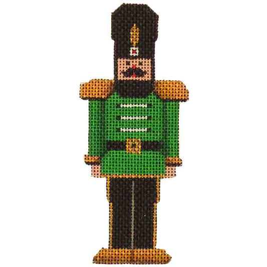 Rebecca Wood Designs Green Soldier Needlepoint Canvas