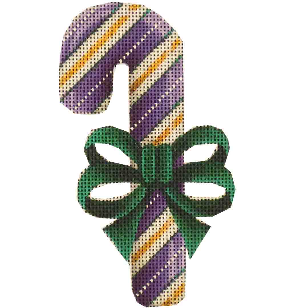 Rebecca Wood Designs Lavender Cane Needlepoint Canvas