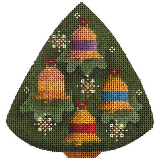 Rebecca Wood Designs Bell Tree Needlepoint Canvas