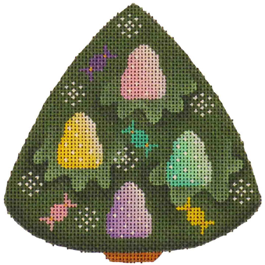 Rebecca Wood Designs Gumdrop Tree Needlepoint Canvas