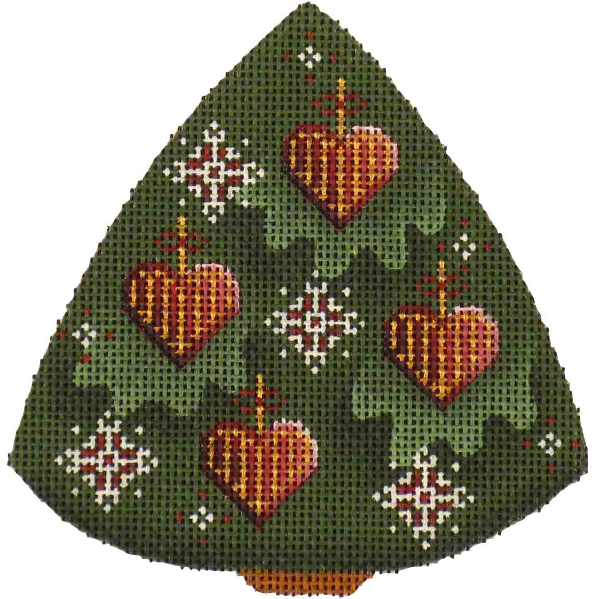 Rebecca Wood Designs Hearts Tree Needlepoint Canvas