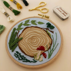 M Creative J 3D Woodland Advanced Hand Embroidery DIY Craft Kit