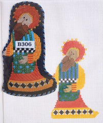 Birds of a Feather King 3 Needlepoint Canvas