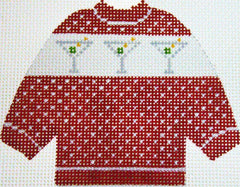 KCN Designers Martini Pullover Needlepoint Canvas