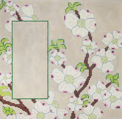 J. Child Designs Dogwood Eyeglass Case Needlepoint Canvas