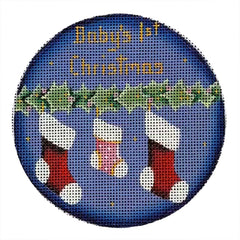 Rebecca Wood Designs Babies First Bootie G Needlepoint Canvas