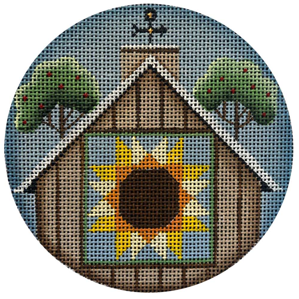Rebecca Wood Designs Summer Barn Needlepoint Canvas