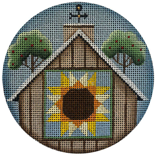 Rebecca Wood Designs Summer Barn Needlepoint Canvas