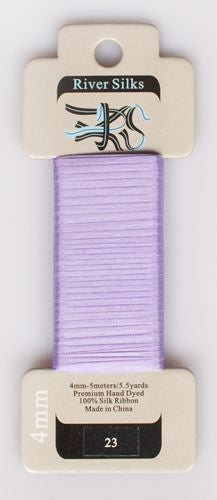 River Silks Ribbon 4mm - 023 Viola