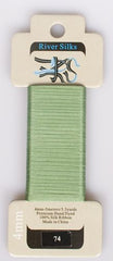 River Silks Ribbon 4mm - 074 Watercress