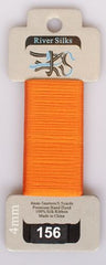 River Silks Ribbon 4mm - 156 Pumpkin