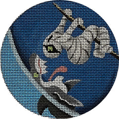 Rebecca Wood Designs I Want My Mummy Needlepoint Canvas