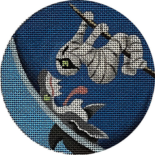 Rebecca Wood Designs Pirate Treasure Mummy Needlepoint Canvas