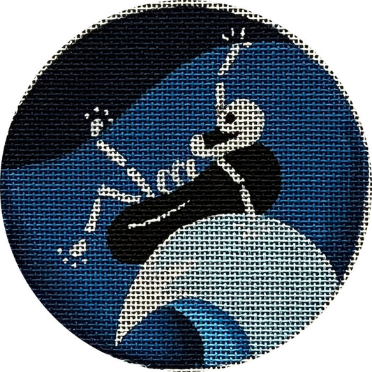 Rebecca Wood Designs Halloween Tubing Needlepoint Canvas