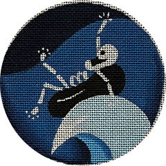 Rebecca Wood Designs Halloween Tubing Needlepoint Canvas