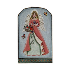 Rebecca Wood Designs Spring Angel with Butterfly Needlepoint Canvas