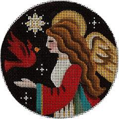 Rebecca Wood Designs Night Angel Needlepoint Canvas
